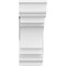 Ekena Millwork Standard Merced Architectural Grade PVC Bracket with Traditional Ends, 5"W x 14"D x 14"H BKTP05X14X14MRC01 - alternate 3